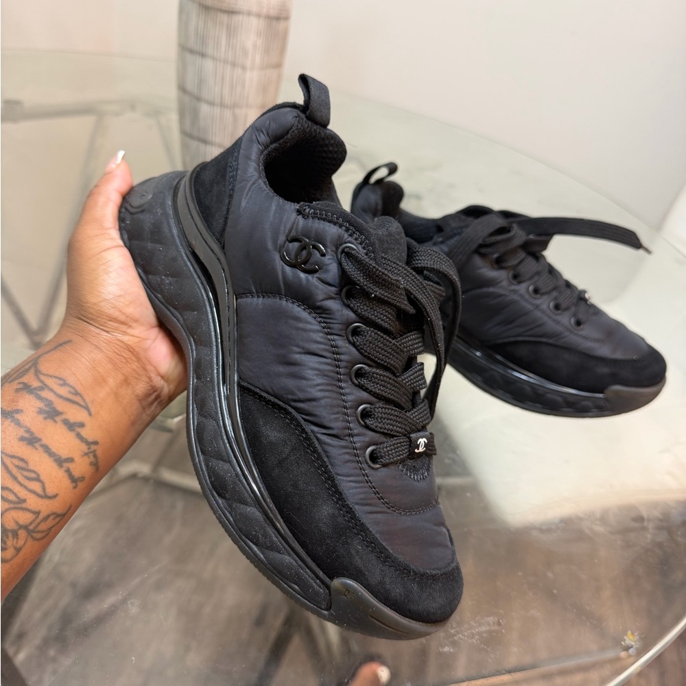 CHANEL Black Men's Shoes